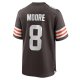 Men's Cleveland Browns Elijah Moore Nike Brown Game Jersey