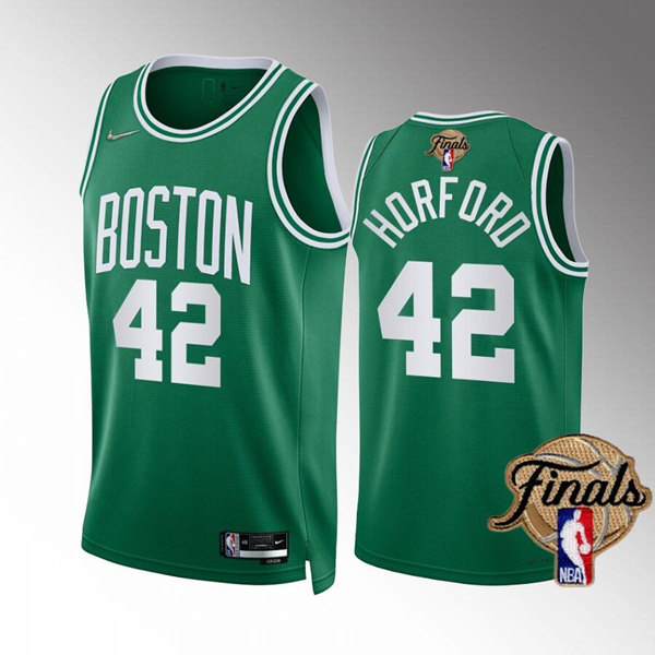 Men's Boston Celtics #42 Al Horford Green 2022 Finals Stitched NBA Jersey