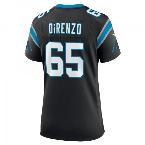 Women's Carolina Panthers J.D. DiRenzo Nike  Black  Game Jersey