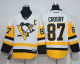 Pittsburgh Penguins #87 Sidney Crosby White New Away Stitched NHL Jersey