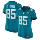 Women's Jacksonville Jaguars Brenton Strange Nike  Teal Team Game Jersey