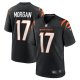 Men's Cincinnati Bengals Stanley Morgan Nike Black Player Game Jersey