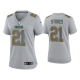 Women's Green Bay Packers Eric Stokes Gray Atmosphere Fashion Game Jersey