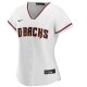 Women's Arizona Diamondbacks Nike White Home Replica Custom Jersey