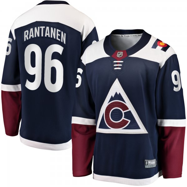 Men's Colorado Avalanche Mikko Rantanen Fanatics Navy Premier Breakaway Player Jersey