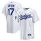 Men's Los Angeles Dodgers #17 Shohei Ohtani Nike White 2024 MLB World Tour Seoul Series Home Player Jersey