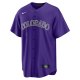 Men's Colorado Rockies Nike Purple Alternate Replica Team Jersey