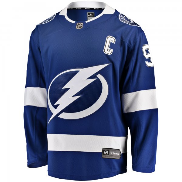 Men's Tampa Bay Lightning Steven Stamkos Fanatics Blue Breakaway Player Jersey