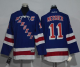 New York Rangers #11 Mark Messier Blue Home Stitched Youth NHL Jersey