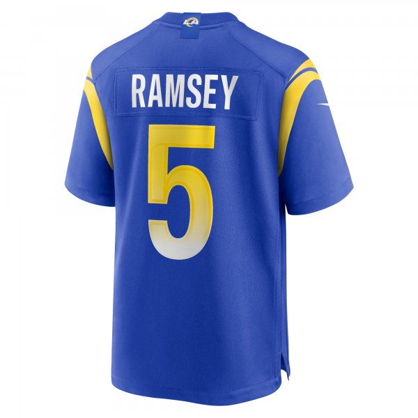 Men's Los Angeles Rams Jalen Ramsey Nike Royal Player Game Jersey