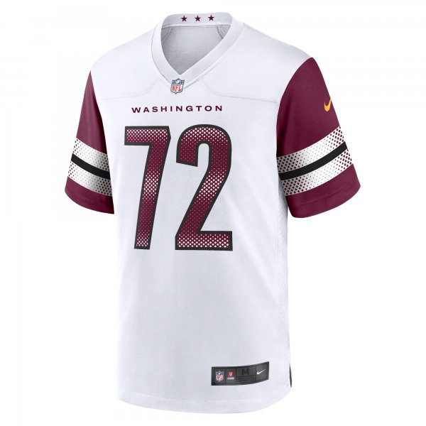 Men's Washington Commanders Charles Leno Jr. Nike White Away Game Player Jersey