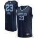 Youth Memphis Grizzlies Derrick Rose Fanatics Navy Fast Break Player Jersey - Icon Edition