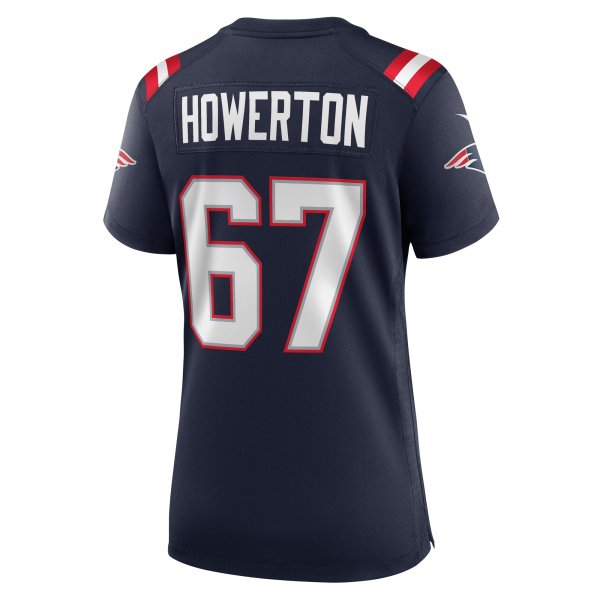 Women's New England Patriots Hayden Howerton Nike Navy Home Game Player Jersey