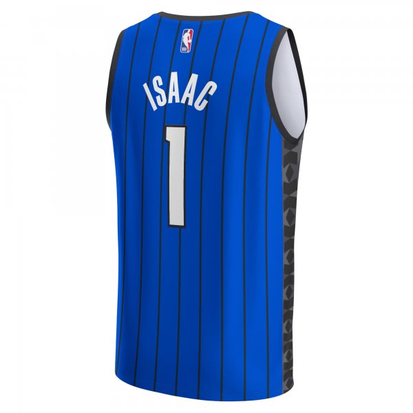 Men's Orlando Magic Jonathan Isaac Fanatics Blue Fast Break Replica Player Jersey - Statement Edition