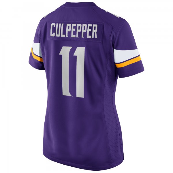 Women's Minnesota Vikings Daunte Culpepper Nike Purple Game Retired Player Jersey