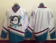 Anaheim Ducks Blank White CCM Throwback Stitched NHL Jersey