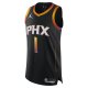 Men's Phoenix Suns Devin Booker Jordan Brand Black Player Jersey - Statement Edition