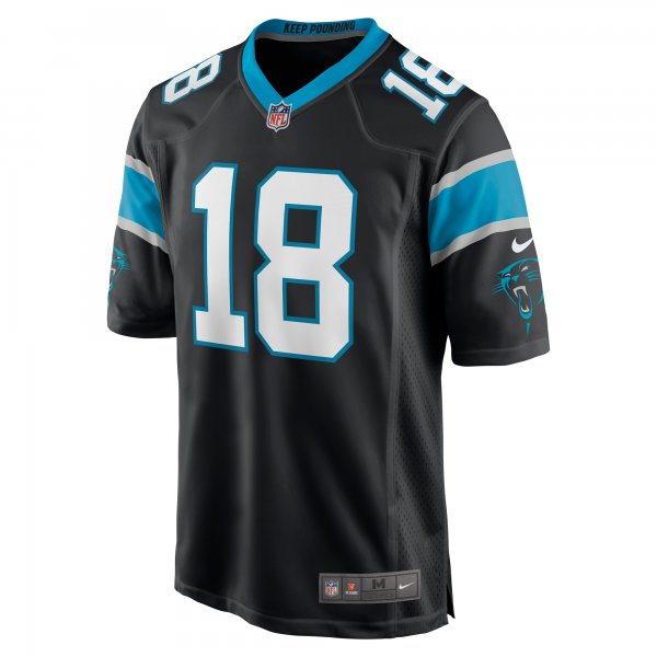 Men's Carolina Panthers Damiere Byrd Nike Black Game Player Jersey