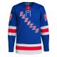 Men's New York Rangers  adidas Royal Home  Primegreen Custom Jersey