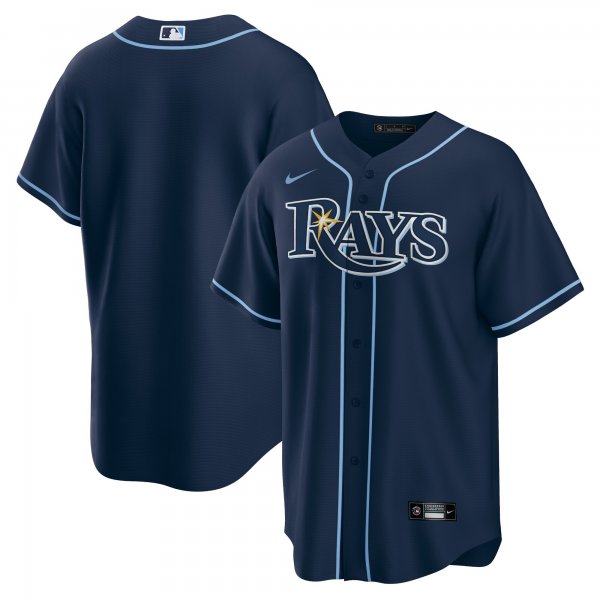 Men's Tampa Bay Rays Nike Navy Alternate Replica Team Jersey