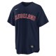 Men's Cleveland Guardians Nike Navy Alternate Replica Jersey