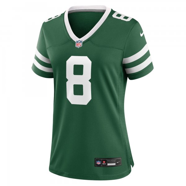 Women's New York Jets Aaron Rodgers Nike Legacy Green Game Jersey