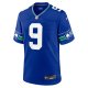 Men's Seattle Seahawks Kenneth Walker III Nike Royal Throwback Player Game Jersey