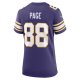 Women's Minnesota Vikings Alan Page Nike Purple Classic Retired Player Jersey