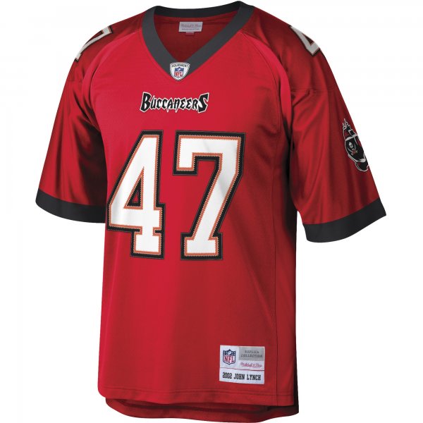 Men's Tampa Bay Buccaneers John Lynch Mitchell & Ness Red Legacy Replica Jersey