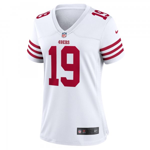 Women's San Francisco 49ers Deebo Samuel Nike White Player Jersey