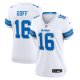 Women's Detroit Lions Jared Goff Nike White Game Jersey