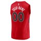 Men's Toronto Raptors Fanatics Red Fast Break Replica Custom Jersey - Icon Edition