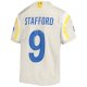 Youth Los Angeles Rams Matthew Stafford Nike Cream Game Jersey