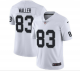 Men's Oakland Raiders #83 Darren Waller White Vapor Untouchable Limited Stitched NFL Jersey