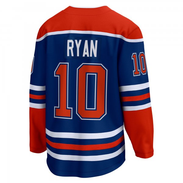 Men's Edmonton Oilers Derek Ryan Fanatics Royal Home Breakaway Jersey