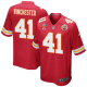 James Winchester #41 Kansas City Chiefs Super Bowl LVII Champions 3 Stars Men's Game Red NFL Jersey