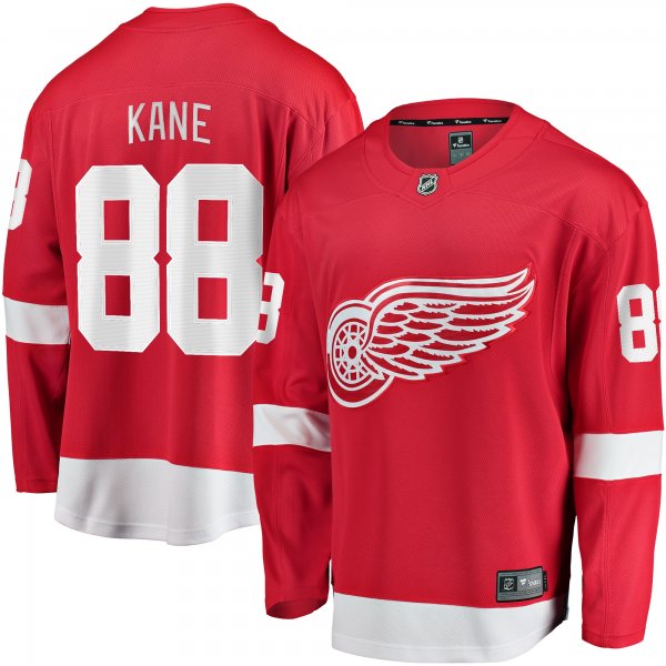 Men's Detroit Red Wings Patrick Kane Fanatics Red Home Breakaway Player Jersey