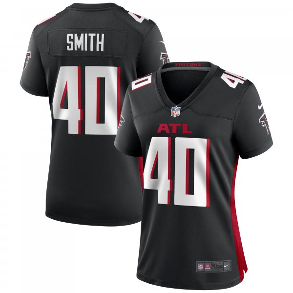 Women's Atlanta Falcons Keith Smith Nike Black Game Jersey