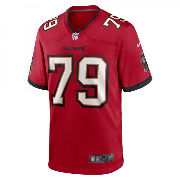 Men's Tampa Bay Buccaneers Elijah Klein Nike  Red  Game Jersey