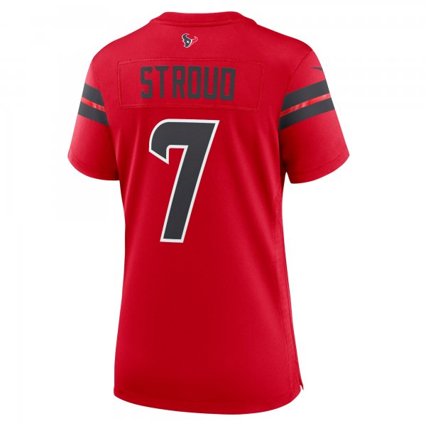 Women's Houston Texans C.J. Stroud Nike Red Alternate Game Jersey