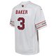 Youth Arizona Cardinals Budda Baker Nike White Game Jersey