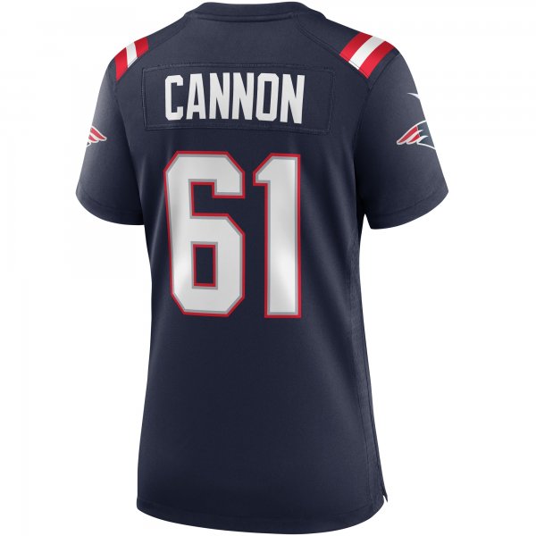 Women's New England Patriots Marcus Cannon Nike Navy Game Jersey