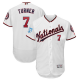 Men's Washington Nationals #7 Trea Turner Majestic Scarlet 2019 Spring Training Flex Base Player MLB Jersey