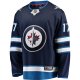 Men's Winnipeg Jets Adam Lowry Fanatics Navy Breakaway Replica Jersey