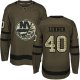 New York Islanders #40 Robin Lehner Green Salute to Service Stitched NHL Jersey