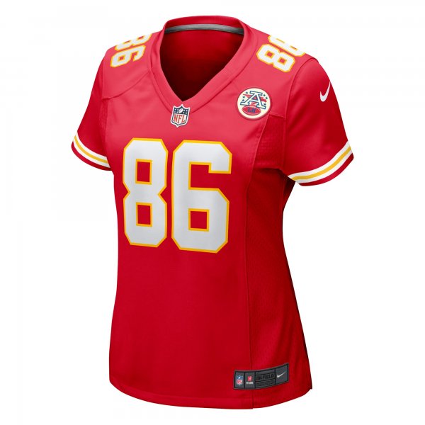 Women's Kansas City Chiefs Gerrit Prince Nike  Red Team Game Jersey