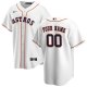 Men's Houston Astros Nike White Home Replica Custom Jersey