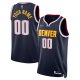 Men's Denver Nuggets Nike Navy 2021/22 Diamond Swingman Custom Jersey - Icon Edition