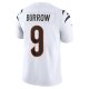 Men's Cincinnati Bengals Joe Burrow Nike White  Vapor Untouchable Limited Jersey