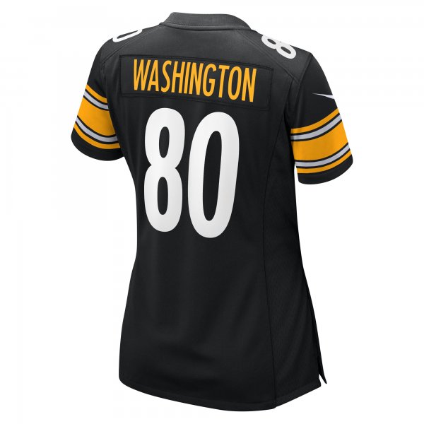 Women's Pittsburgh Steelers Darnell Washington Nike  Black  Game Jersey